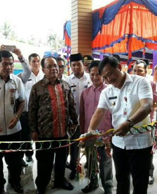 Wabub H.Halim Hadiri Acara RAT Dan Peresmian Gedung Baru KUD Langgeng Desa Marsawa