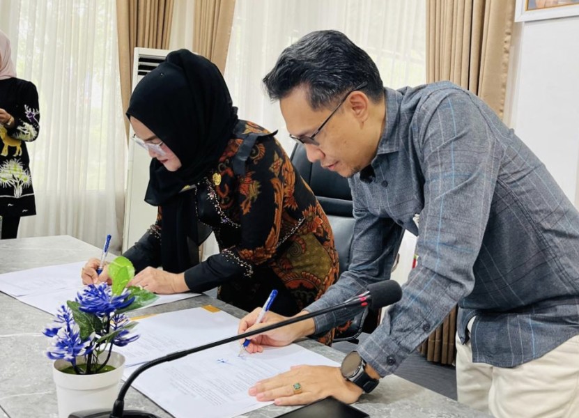 Bapenda Pelalawan Gandeng BRK Syariah Digitalisasi Retribusi Kebersihan