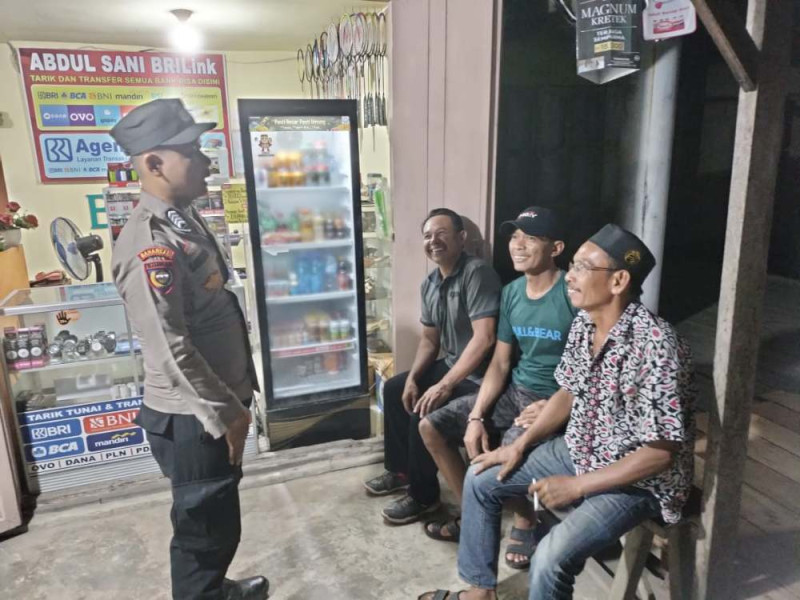 Polsek Tempuling Ajak Masyarakat Ciptakan Situasi Kamtibmas Kondusif Pilkada 2024