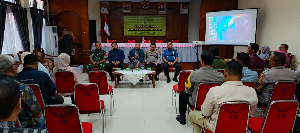 Semangat HPN,  Bersama Pemangku Kepentingan PLN NP UP Tenayan Perkuat Sinergi Pengendalian Karhutla di Tenayan Raya