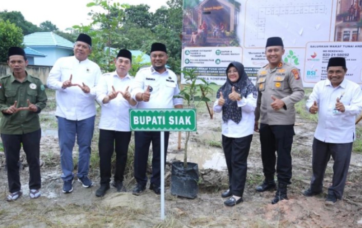 Bantu Pasien Tak Mampu, Rumah Singgah Kesehatan Gratis Mulai Dibangun di Siak