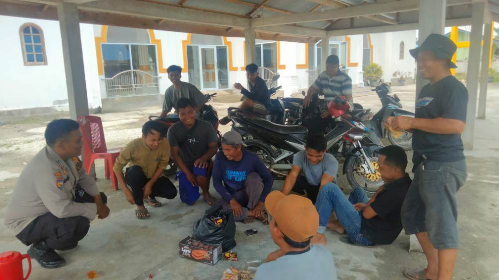 Polsek Kerinci Kanan Minta Partisipasi Masyarakat Sukseskan Pilkada 2024