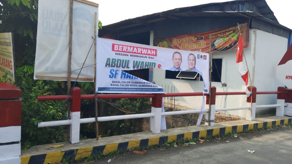 Parah! Lihat Paslon Wahid-SF Hariyanto Kebanjiran Dukungan, Ada Pihak Mulai Kalap Rusak Atribut