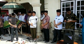 Bupati H.Mursini Lepas Keberangkatan Jenazah Pegawai Inspektorat Kuantan Singingi