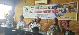 Yakin Menang, TANJAK Deklarasi Jadi Tim Relawan Anies Baswedan Presiden 2024 di Riau