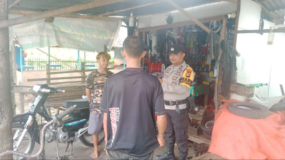 Polsek Tembilahan Hulu Minta Masyarakat Gunakan Hak Pilih Pilkada 2024