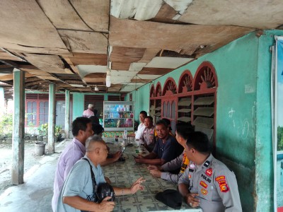 Polsek Ujung Batu Ajak Para Driver Mobil Sukseskan Pilkada 2024