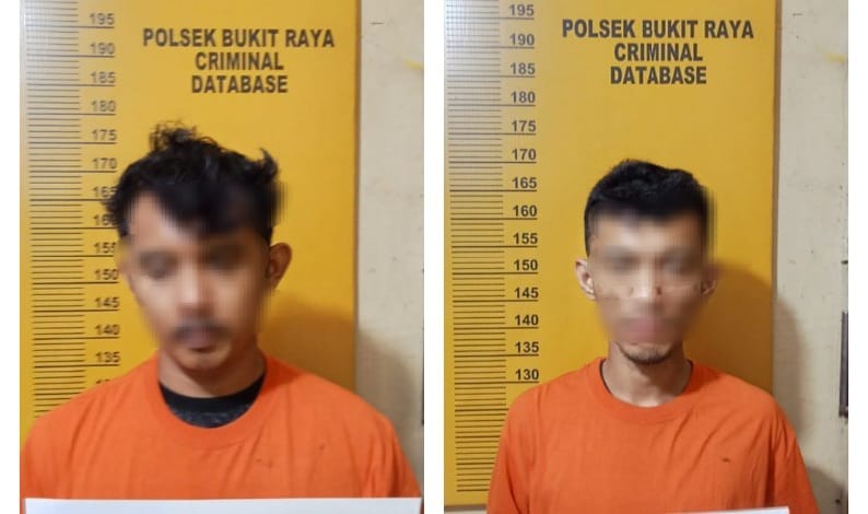 Curi Dompet Berisikan Uang Jutaan Rupiah, Dua Pria Ini Dibekuk Polisi