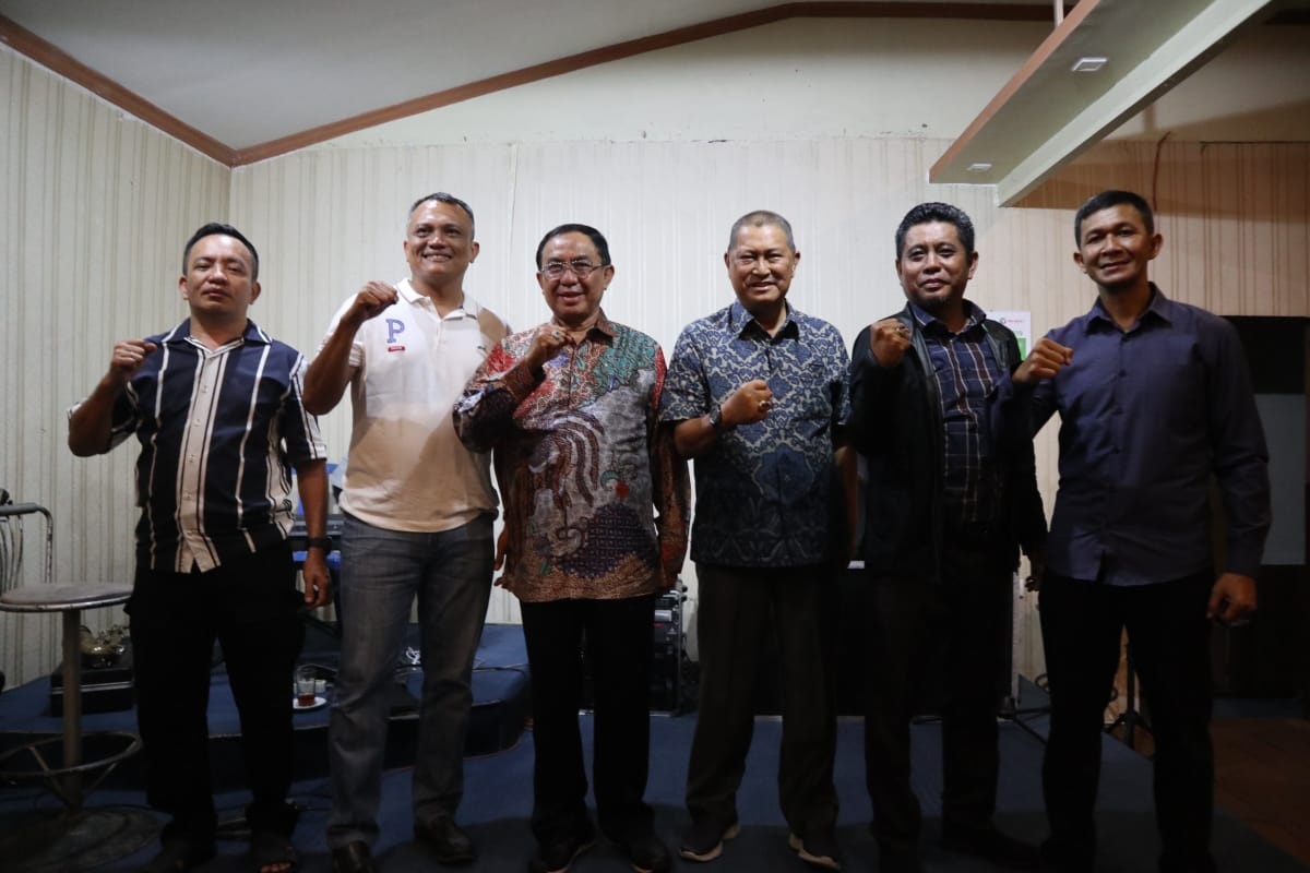 Bupati dan Wabup Gelar Ramah Tamah Bersama Kapolres dan Dandim 0314/Inhil yang Baru