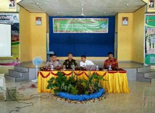 Kapolres Kuansing dan Kajari Hadiri Acara Sosialisasi Pungli Dilingkungan Dunia Pendidikan