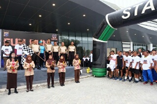 Kapolda Riau Lepas Peserta Lomba Lari Fun Run di Kota Dumai