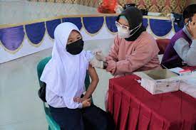 30 Ribu Siswa SD dan SMP Belum Divaksin, Disdik Pekanbaru Sebut Orang Tua Menolak