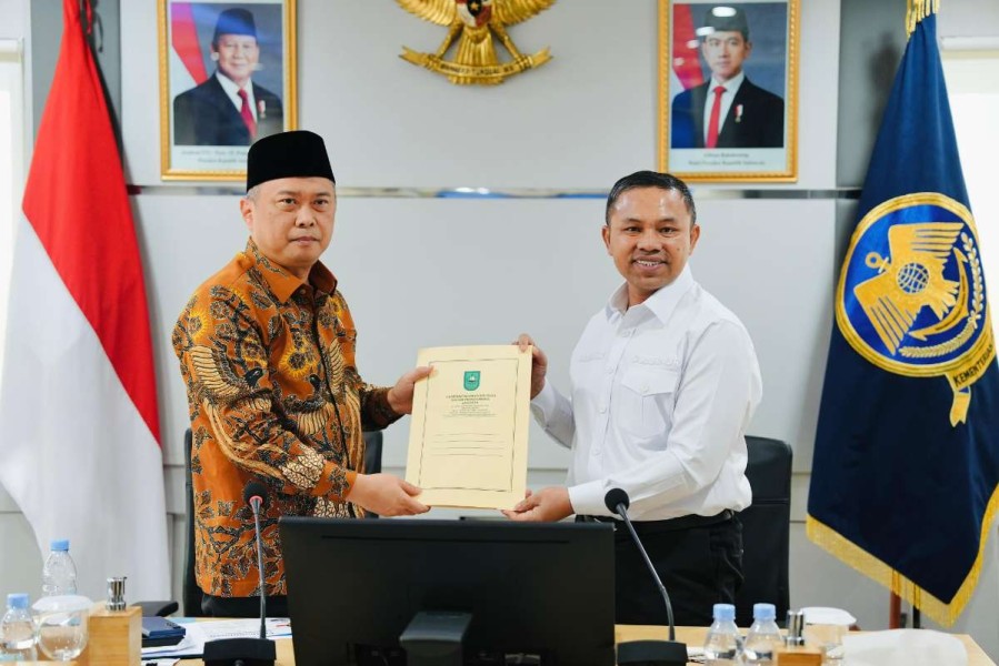 Temui Menhub, Gubri Wahid Bahas Rencana Relokasi Bandara dan Rute Pelayaran