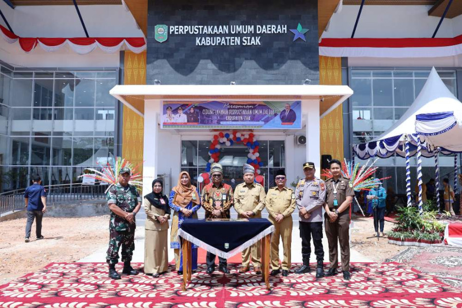 Husni Merza: Semoga Gedung Pustaka Baru Tingkatkan Literasi Masyarakat