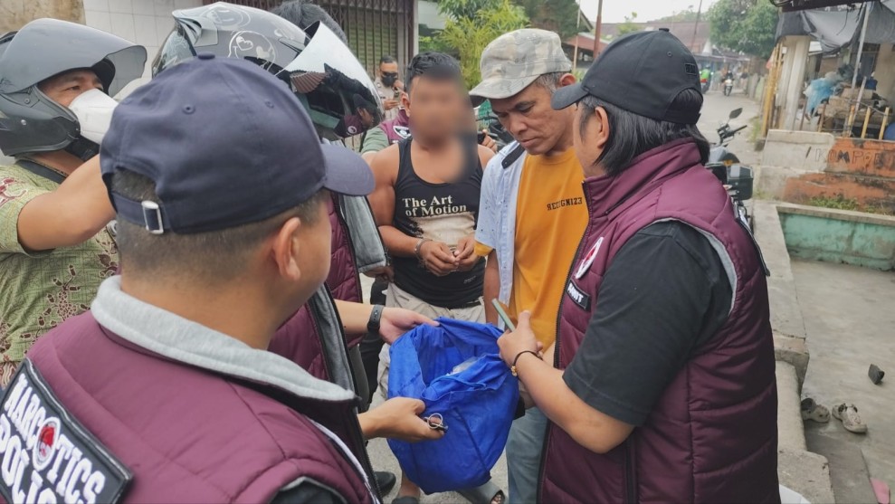 Polisi Gerebek Pangeran Hidayat dan Kampung Dalam, Empat Orang Diamankan