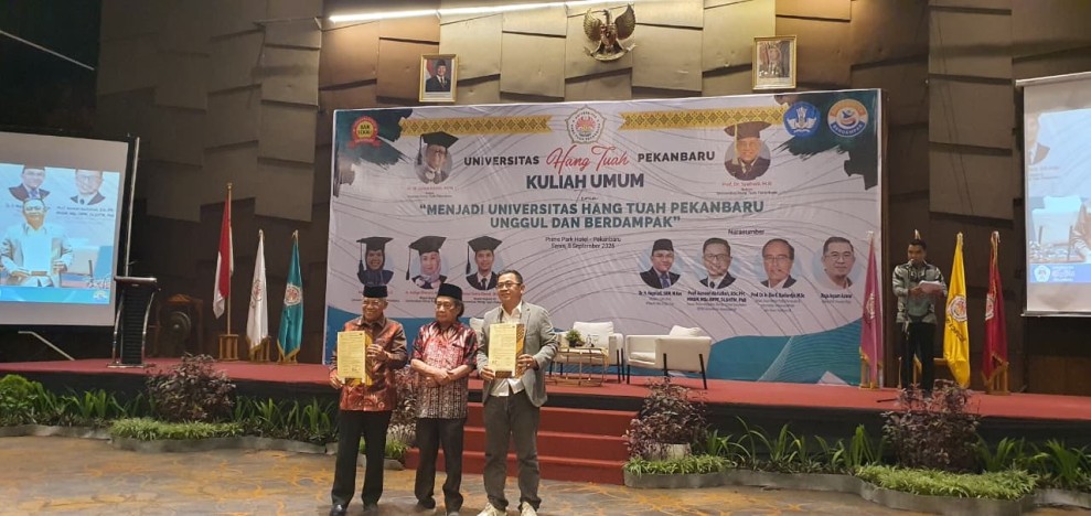 UHTP Teken MoU Dengan PWI Riau, Guna Peningkatan Kualitas Pendidikan Hingga Pengabdian ke Masyarakat