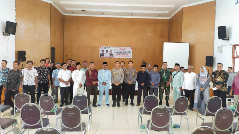 Subsatgas Binmas Polres Kuansing Hadiri FGD Jaga Stabilitas Kamtibmas Pilkada 2024