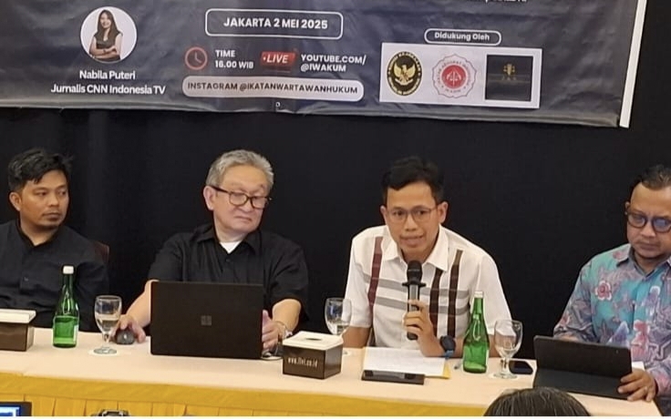 Ketua Komjak RI Tegaskan Kerja-Kerja Jurnalis Dilindungi UU