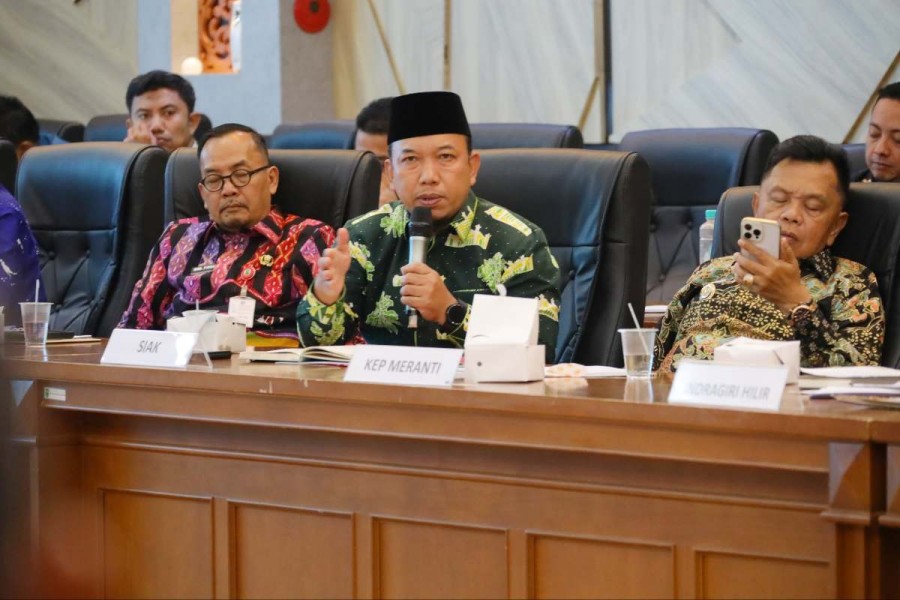 Rakor bersama Gubernur Riau Abdul Wahid, Ini Usulan Wabup Siak Husni Soal Pembangunan