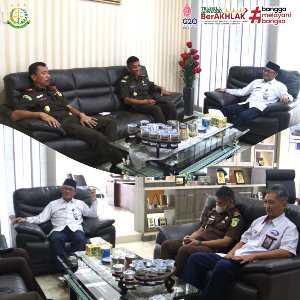 Tingkatkan Sinergitas, Kajati Riau Supardi Kunjungi BPKP 