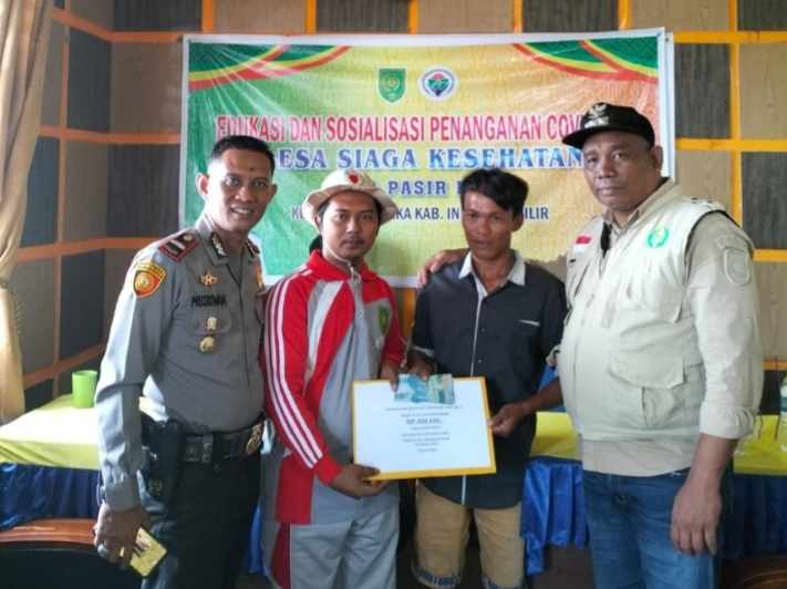 Pemdes Pasir Emas Gelar Edukasi dan Sosialisasi Penanganan Covid-19 Desa Siaga Kesehatan