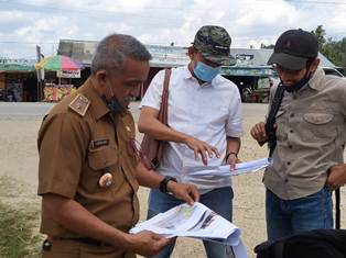 LPPM UNRI Desain Masreplan Ruang Terbuka Hijau Desa Lambang Sari INHU