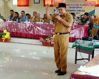 Musrenbang di Kecamatan Peranap, Camat Usulkan 194 Prioritas Pembangunan