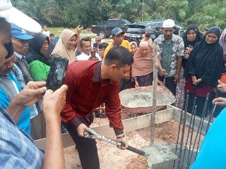 Ketua DPRD Kuansing Apresiasi Semangat Masyarakat Membangun Mesjid