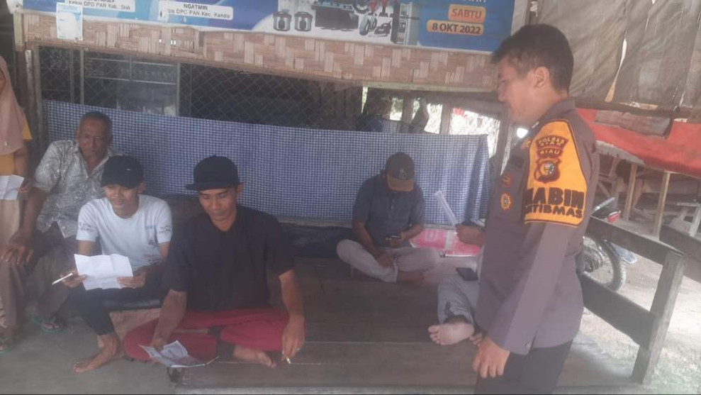 Polsek Kandis Lakukan Cooling System untuk Amankan Situasi Pasca Pilkada