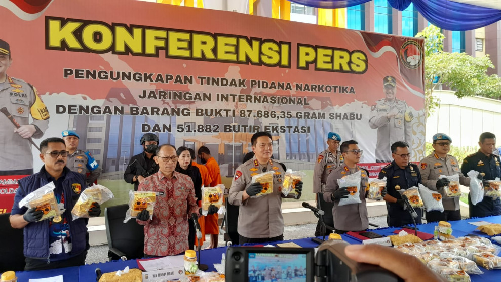 Ungkap Kasus Peredaran Narkotika Jaringan Internasional, Kapolda Riau: Kapolres Bengkalis Luar Biasa