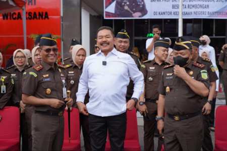 Kunjungi Kejari Banyuasin, Jaksa Agung: Disiplin Kunci Keberhasilan Organisasi