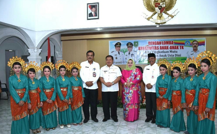 Bupati Bengkalis Hadiri Lomba Kreativitas Anak TK se Kabupaten