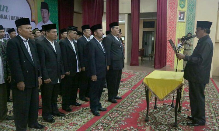 Bupati Inhil Lantik Pengurus Amil  Zakat 