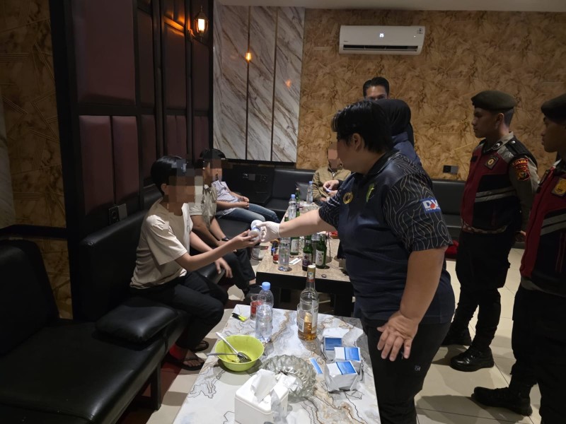 Polda Riau Sikat THM Pekanbaru, Dua Pengunjung Positif Narkoba