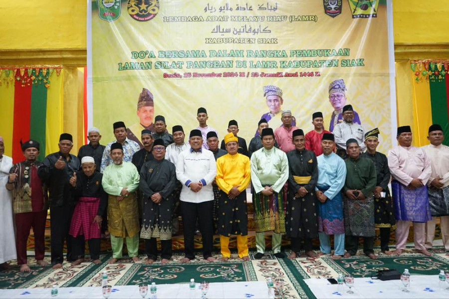 Doa Bersama Pembukaan Laman Silat Pangean, Bupati Siak : Warisan Budaya Harus Kita Lestarikan