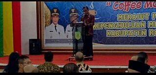 Pemkab Rohil Bantu Setiap Desa 50 Juta Rupiah