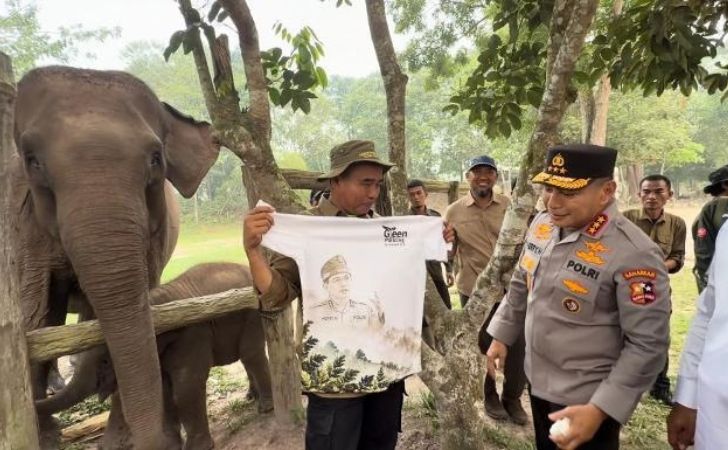 Sebelum Tinggalkan Riau, Herry Heryawan Titip Amanah Besar untuk Gajah Sumatra