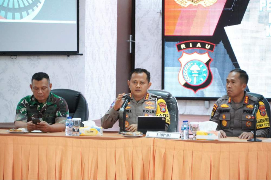 Polda Riau Kerahkan 708 Personel Gabungan Amankan Debat Publik Pilkada di 3 Kabupaten