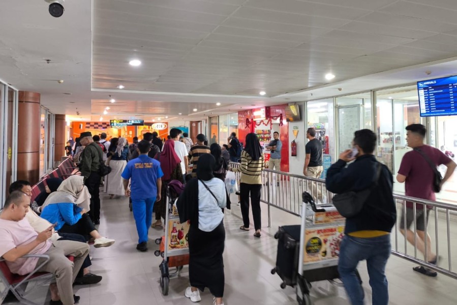 Libur Tiba, Jumlah Penumpang Internasional di Bandara SSK II Pekanbaru Melonjak