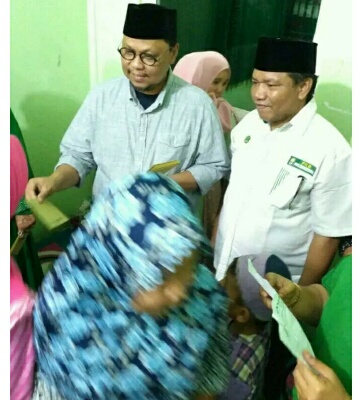 Santuni Anak Kurang Mampu,  Lukman Edy: Semoga Mereka tidak Merasa Sendirian