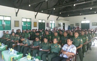 Kodim 0314 Inhil Lakukan Sosialisasi Netralitas TNI di Pilkada 2018 