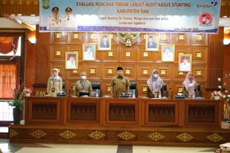 Wabup Siak Husni Sebut Audit Kasus Stunting Sebagai Media Evaluasi