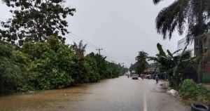 Diguyur Hujan Deras, Dua Desa di Inhil Terendam Banjir
