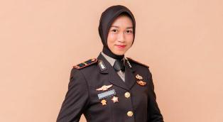 Polwan Komandoi Polsek Batang Gansal Inhu