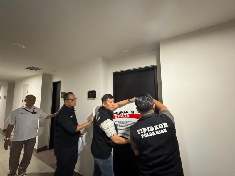 Polda Riau Sita Apartemen Terkait  Kasus Dugaan Korupsi SPPD Fiktif Setwan Riau