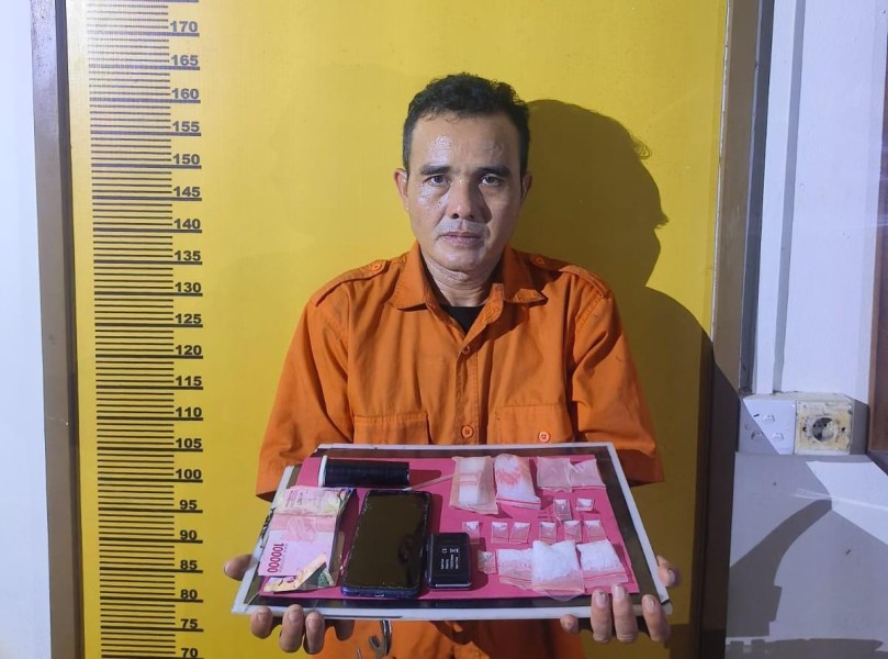 Pernah Kabur dari Rutan Sumut, Pria Pengedar Sabu Ditangkap Polres Inhu