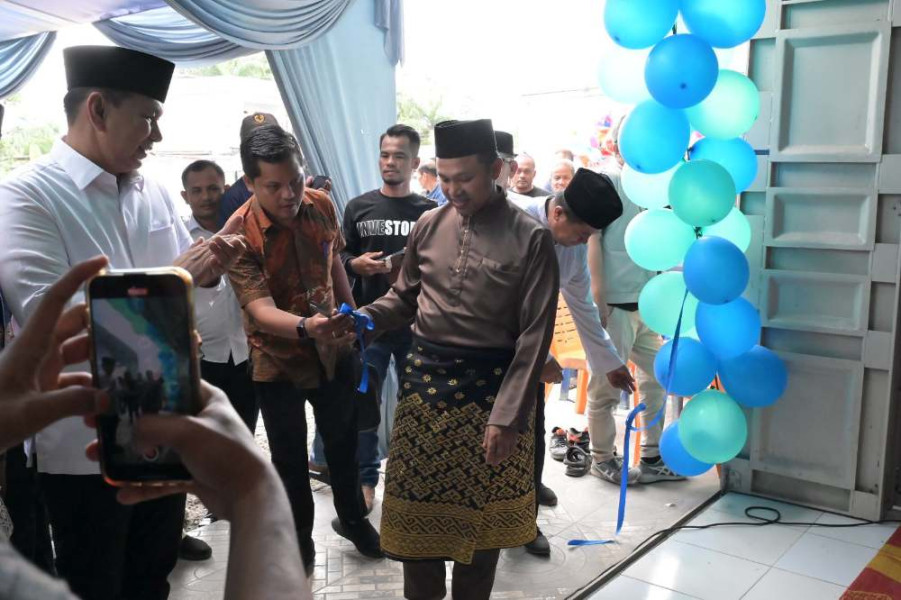 Tokoh Lintas Suku Rohul Kompak Dukung Bermarwah, Abdul Wahid: Gegara Naik Heli Tak Tau Jalan Rusak