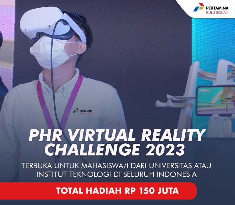 PHR Gelar Kompetisi 'PHR Virtual Reality Challenge 2023' untuk Mahasiswa dan Mahasiswi di Indonesia