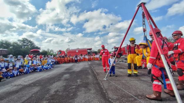 Kenalkan Bahaya Api, PHR Edukasi Siswa TK Tangani Kebakaran Sejak Dini