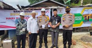 Peletakan Batu Pertama RLH oleh BAZNAS Kabupaten Siak